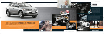 Nissan Murano Copywriting Job