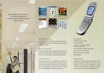 NEC Brochure Copywriting Job